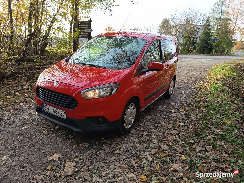 Ford Transit Courier 2019 benzyna Salon Polska benzyna śląskie Mikołów sprzedam