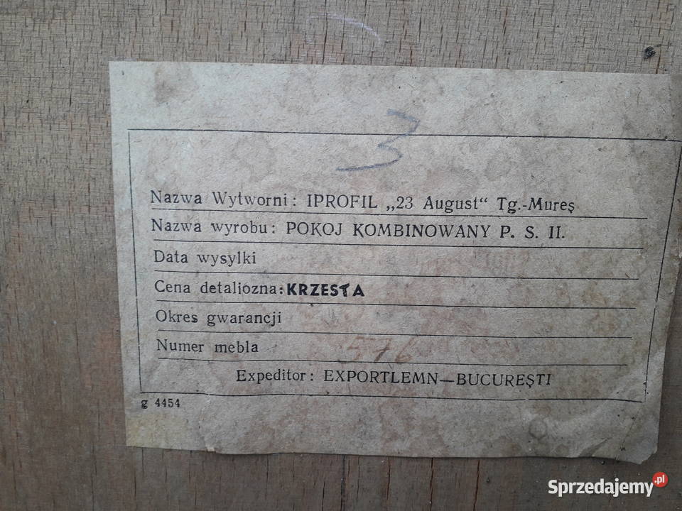 Krzesła ala Hałas ciekawe Romania mazowieckie Warszawa