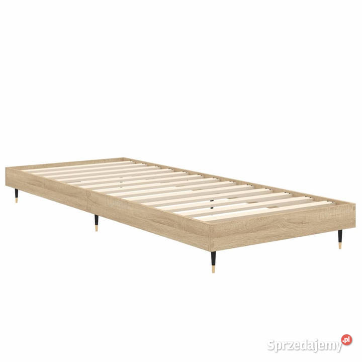 Łóżko bez materaca dąb sonoma 75x190 WM832208 20cm mazowieckie