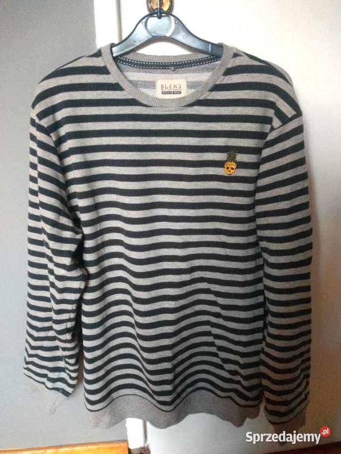 bluza męska Blend L Answear paski granatowoszare Poznań