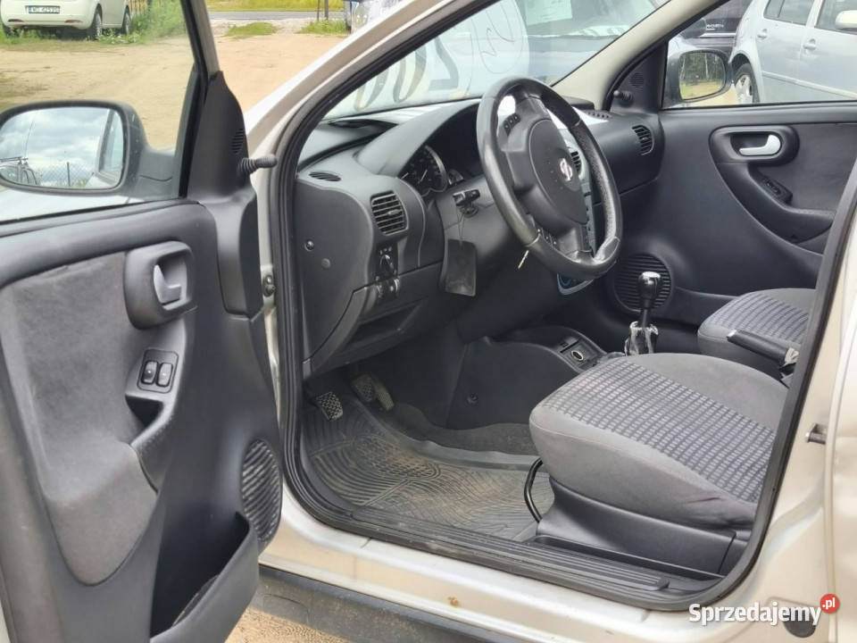 Opel Corsa 2003r 12 Benzyna 5 Drzwi Klimatyzacja ABS Corsa Warszawa sprzedam