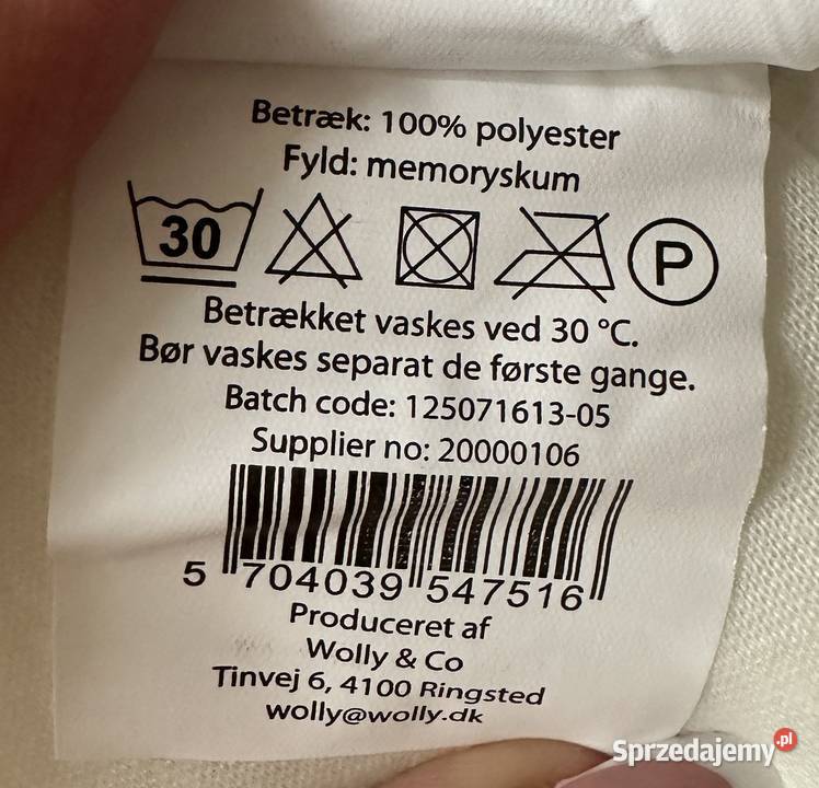 Poduszka anatomiczna podtrzymująca WellnessZone łódzkie Łódź