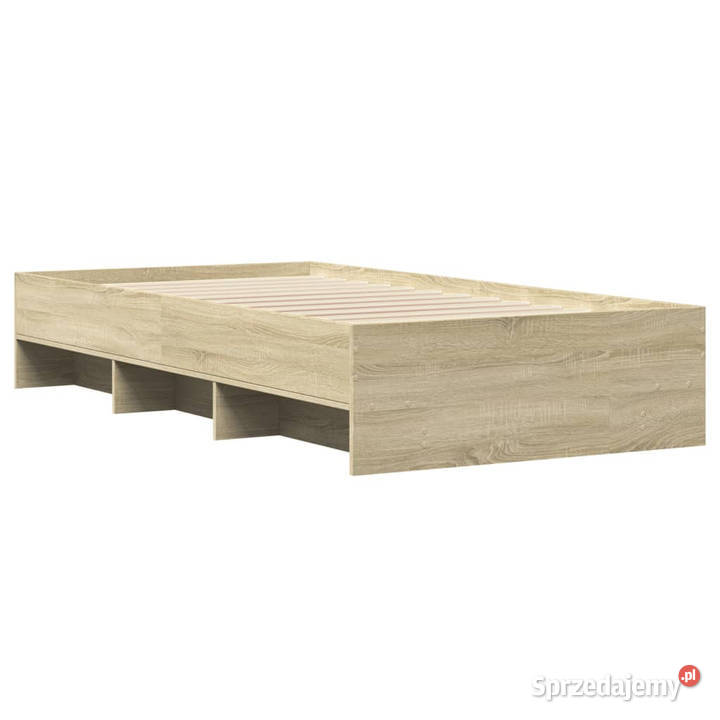 Łóżko bez materaca dąb sonoma 75x190 WM3295711 Warszawa