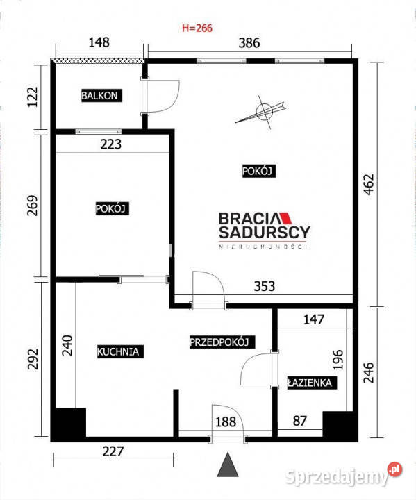Mieszkanie 4032m2 2pokojowe Kraków małopolskie