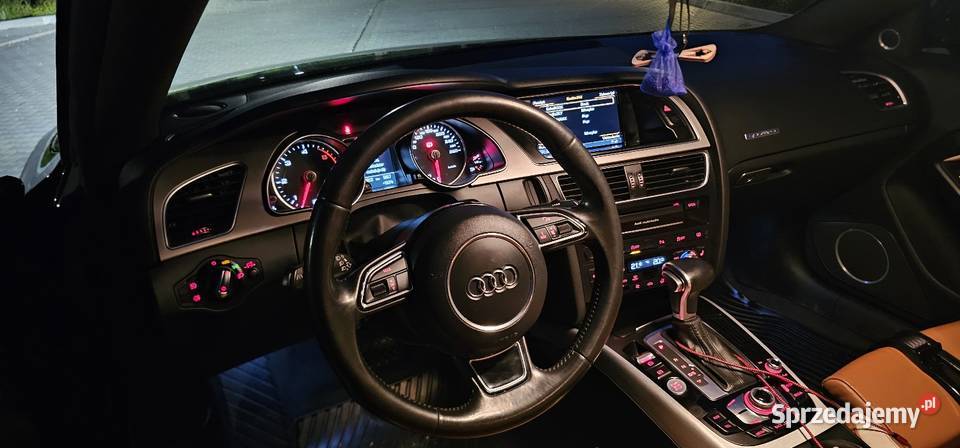 Audi A5 exclusive coupe 30 TDI 290 quattro światła do jazdy dziennej małopolskie Wieliczka