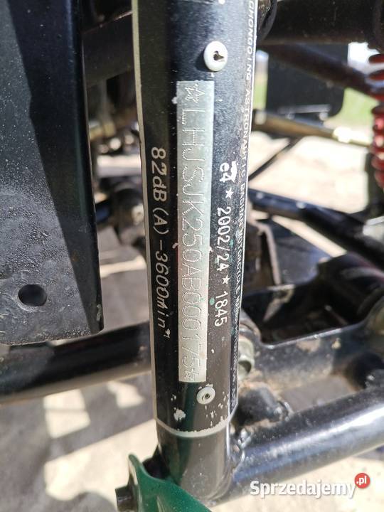 Quad ATV Bashan 150 Automat LED HAK warmińsko-mazurskie Działdowo