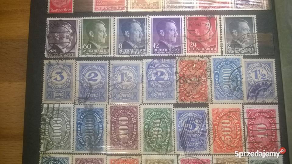 znaczki NIEMCY zestaw 82 stemplowane Kolekcje Warszawa