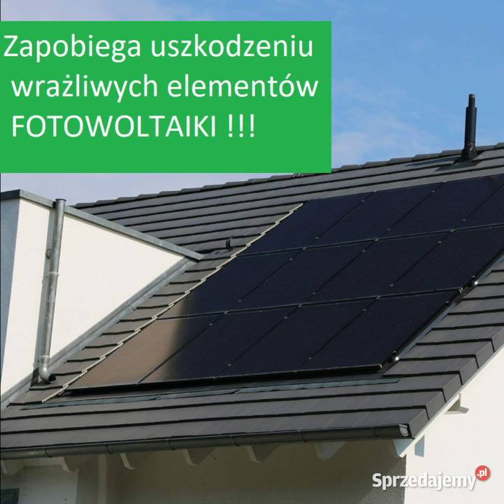 Obejma na rurę spustową kolce zabezpieczające