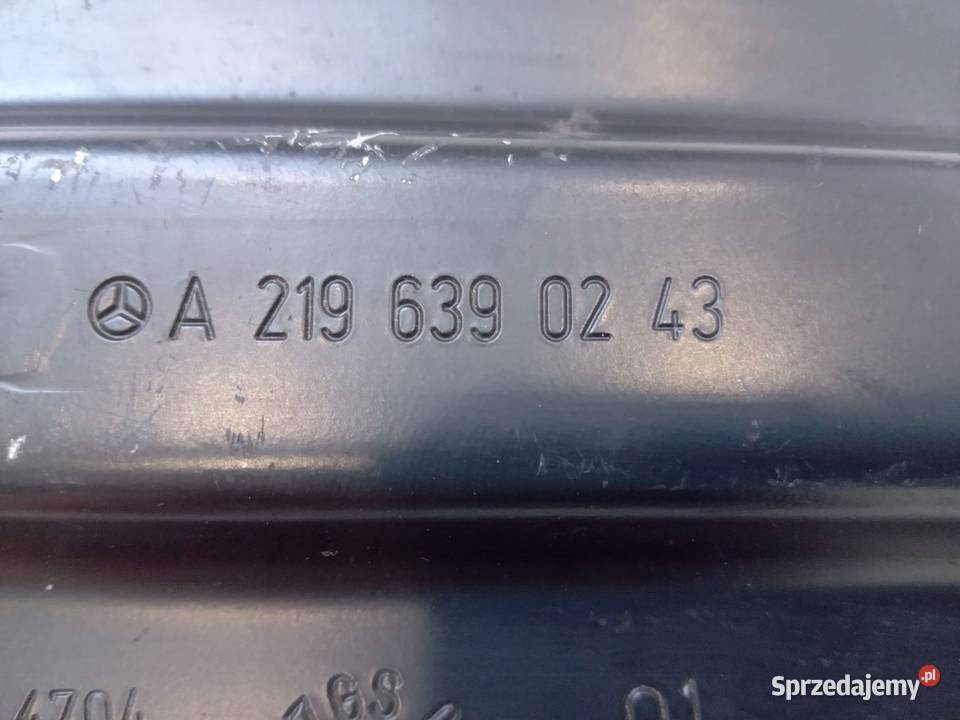 WSPORNIK ZBIORNIKA AIRMATIC TYŁ MERCEDES CLS osobowe Nowy Tomyśl