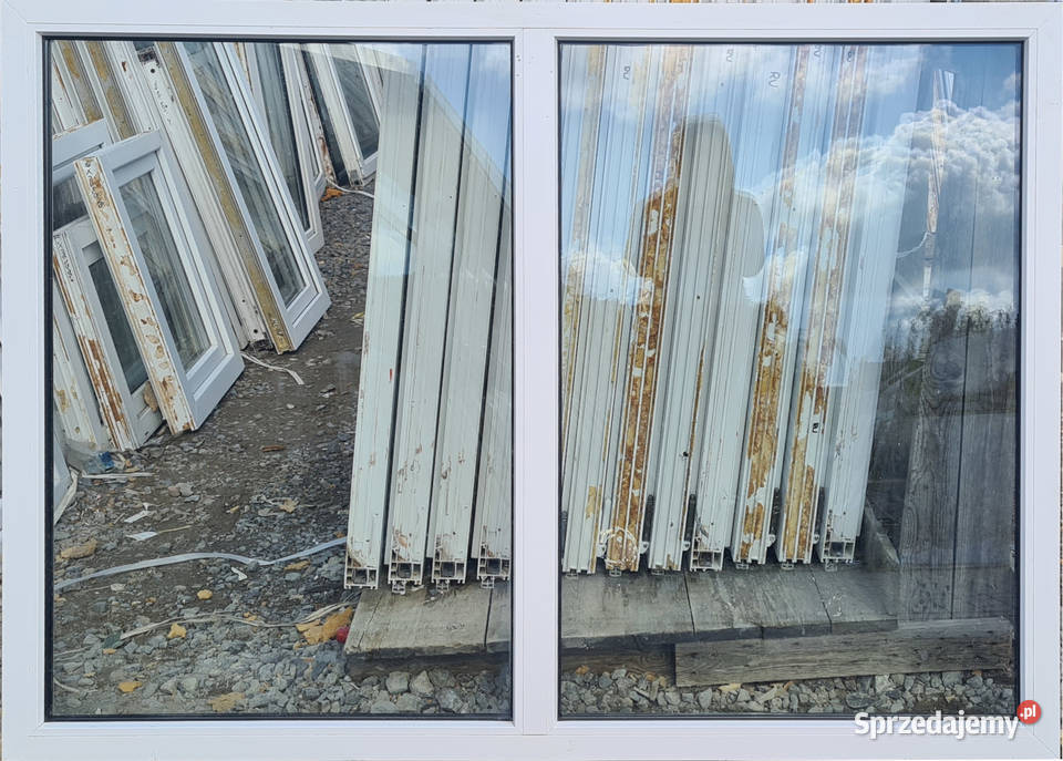 OKNA KacprzaK Witryna 174X127 FIX Używany PCV Siedlce