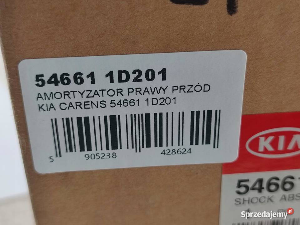 AMORTYZATOR PRAWY PRZÓD KIA CARENS III MPV UN
