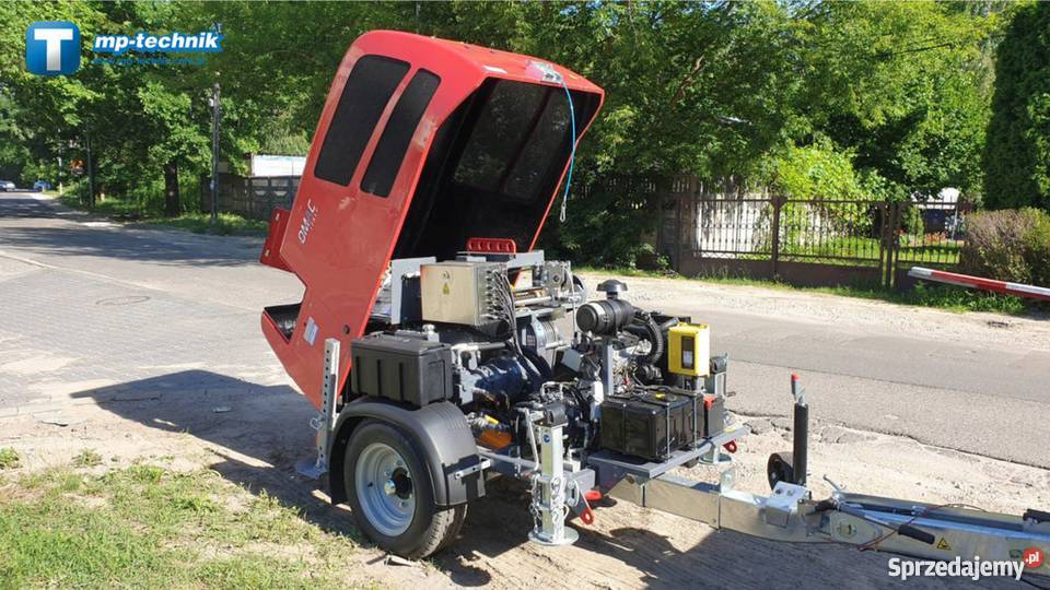 Hydrauliczna wciągarka linowa do kabli OMAC UP30 Jarocin