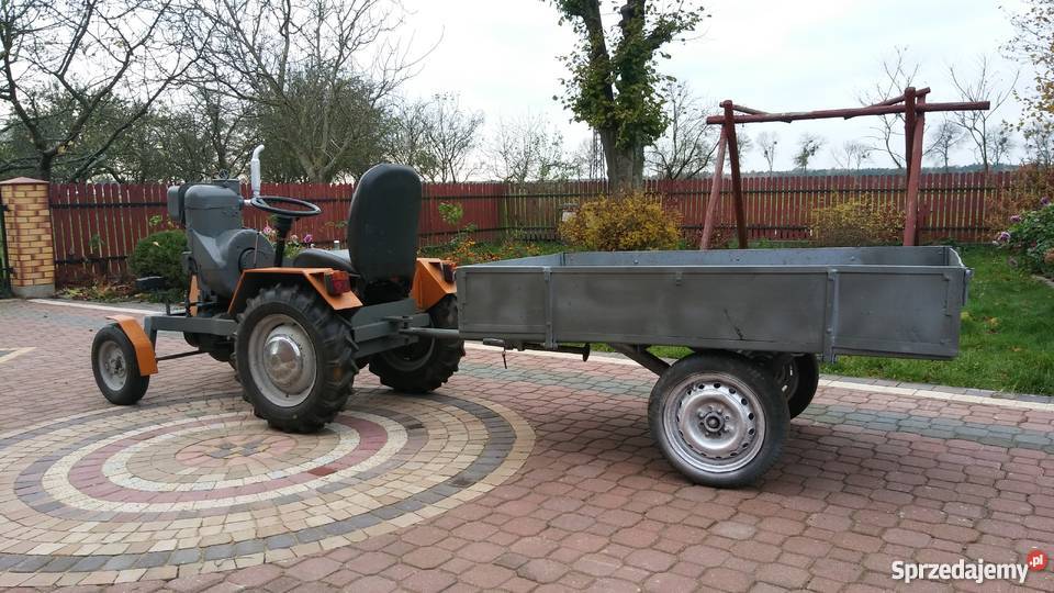 Ciagnik traktor sam papajprzyczepka Maków Mazowiecki sprzedam