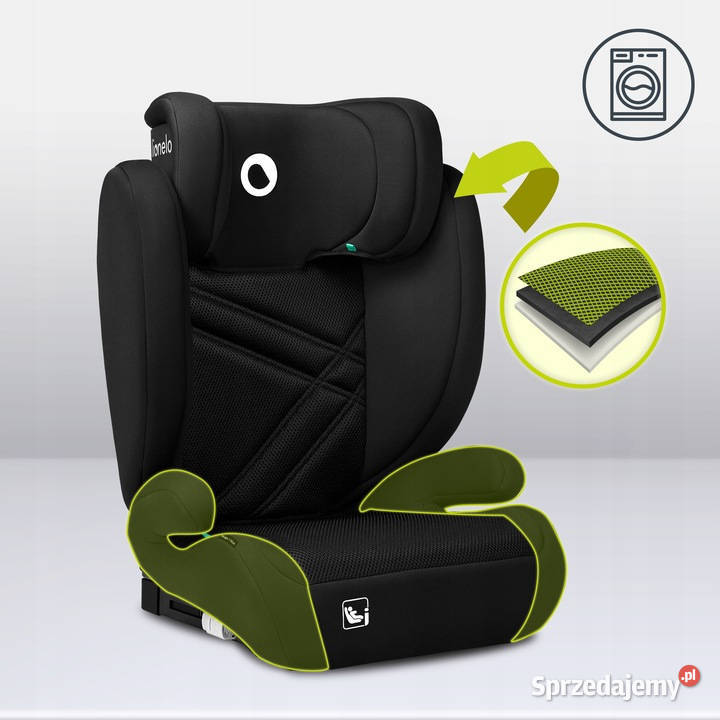 Fotelik samochodowy Lionelo HUGO iSize 100150 ISOFIX Baranowo