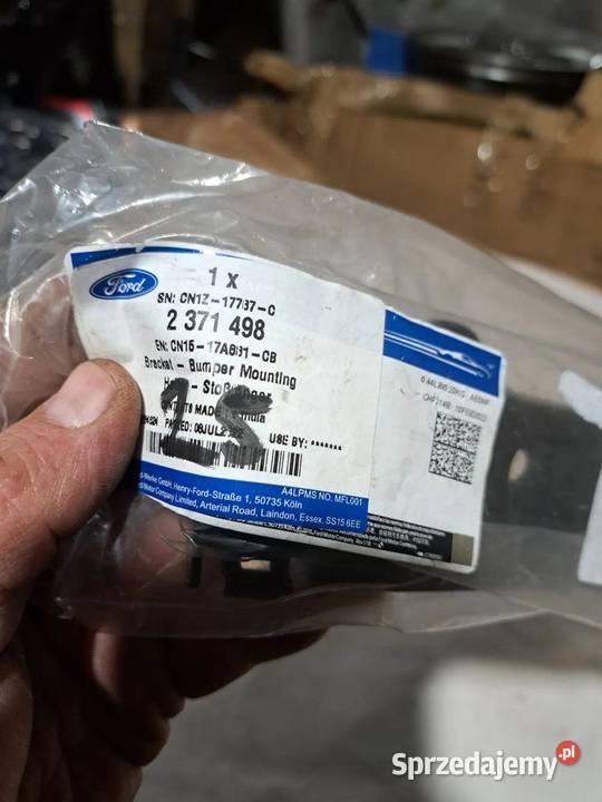 ślizg mocowanie zderzaka prawy Tył Ford Ecosport