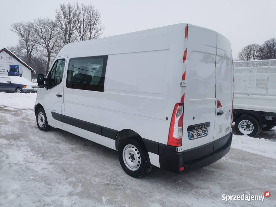 Master doka 7osobowy Dubel 23dCi125 Brygadówka Renault Książ Wielki