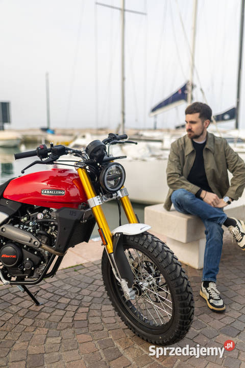 Fantic Caballero 125 Scrambler MY26 czerwony Triumph zachodniopomorskie Szczecin sprzedam