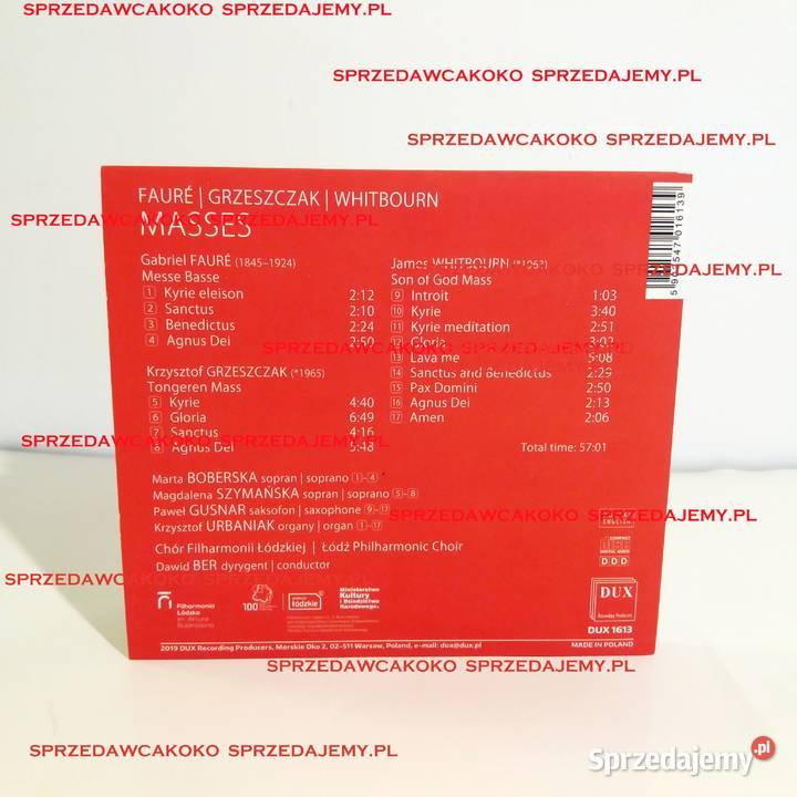 Marta Boberska Ber Faure Grzeszczak Whitbourn 1 płyta łódzkie Łódź