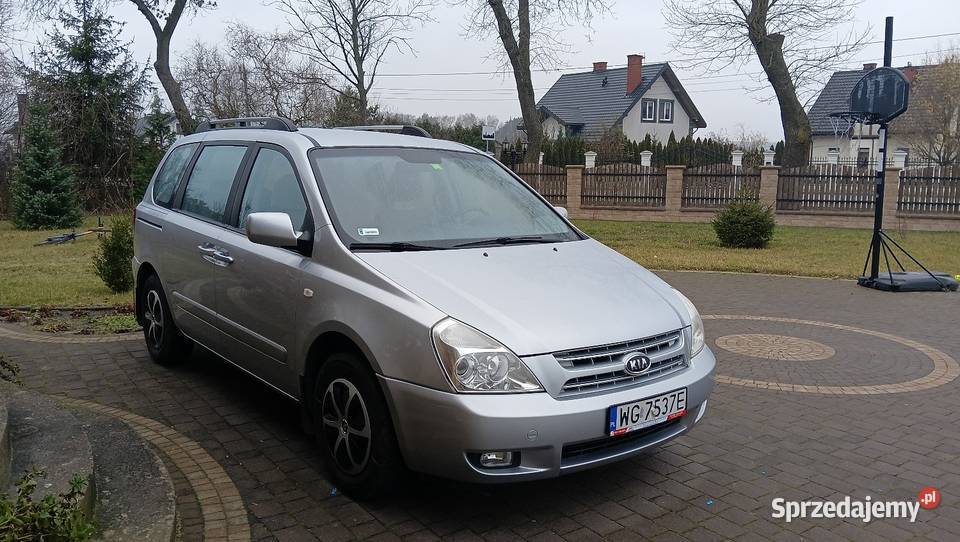 Kia Carnival 2009 srebrny Dudka