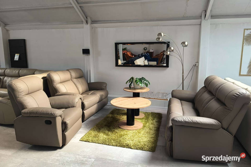 Komplet Tania III OKAZJA 20 SKÓRA spanie i