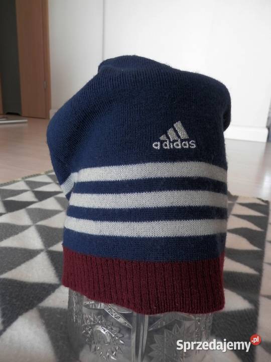 Czapka Adidas Męska Dzianinowa Zimowa podlaskie Łomża sprzedam