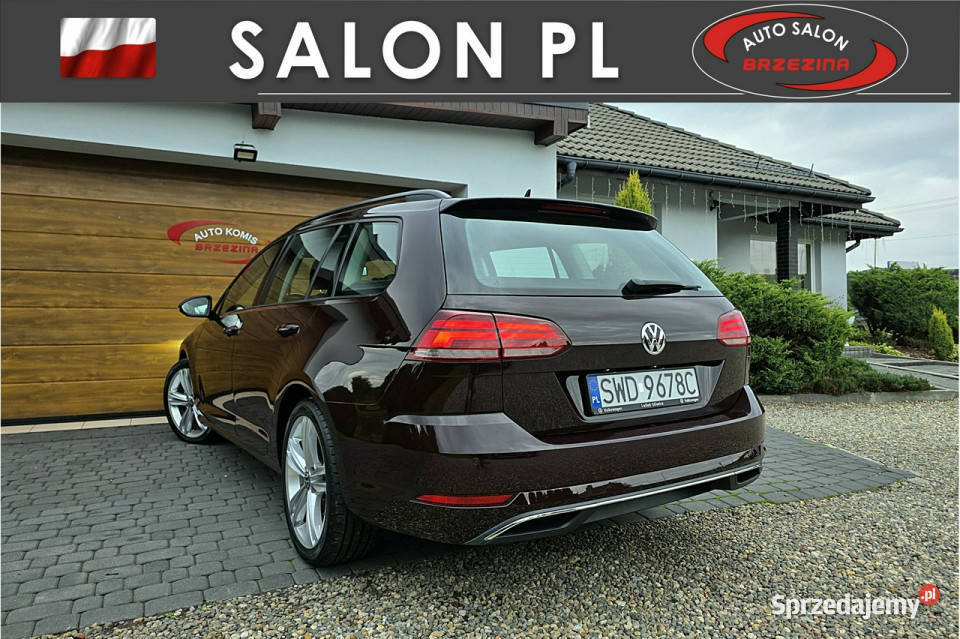 Volkswagen Golf automat nawigacja Full Led VII elektrochrom. lusterko wst. śląskie Rydułtowy