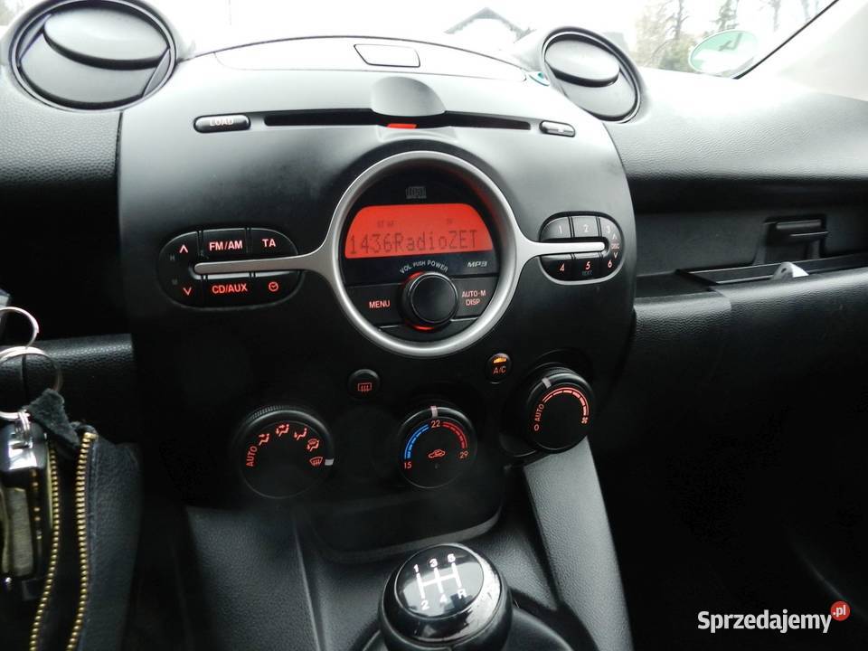 Mazda 2 II Silnik 15 BEZ RDZY 5drzwi czujnik deszczu wielkopolskie