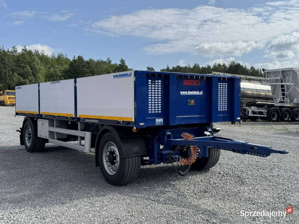 burtowe Samro Ciężarowa 2osiowa na poduszkach Rok produkcji 2012 świętokrzyskie Widełki sprzedam