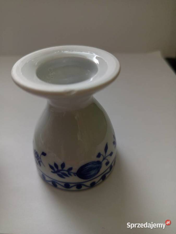 Kieliszki do jajek wzór cebulowy Porcelana i szkło mazowieckie Warszawa