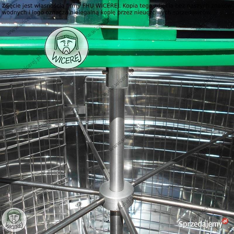 Miodarka RęcznoElektryczna 6 Ramkowa Nierdzewna Jaśliska