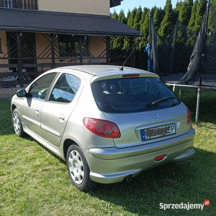 Peugeot 206 14 8v klima 128 5 drzwi klima 2007r Rok produkcji 2007 Rzeszów sprzedam
