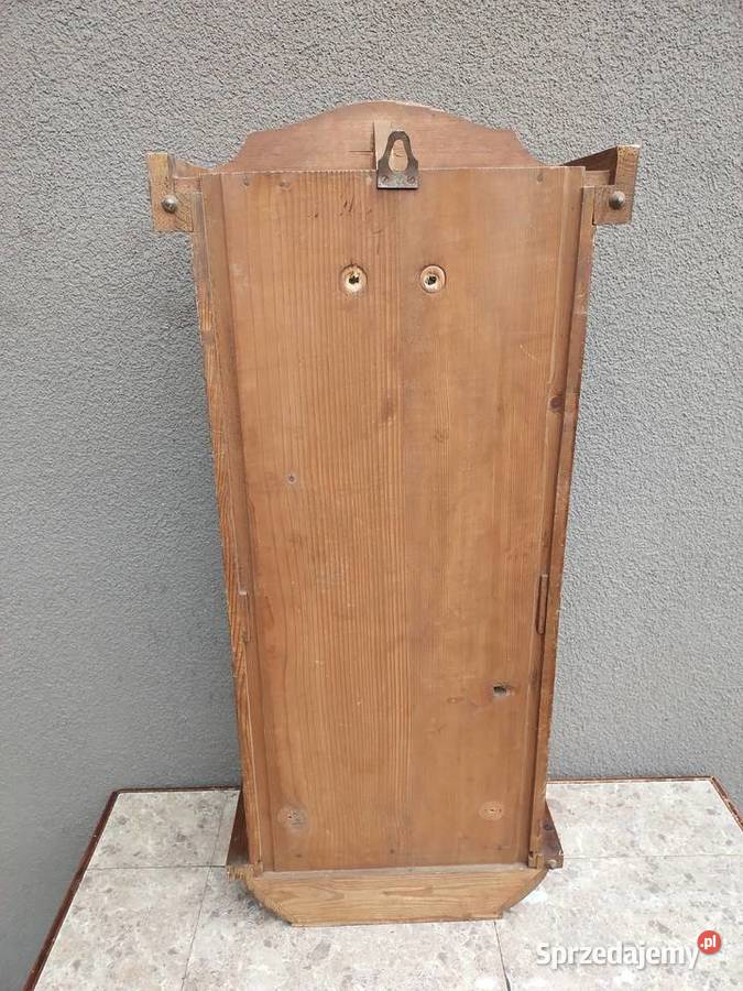 Szafka witrynka z obudowy starego zegara 1934r pomorskie Tczew