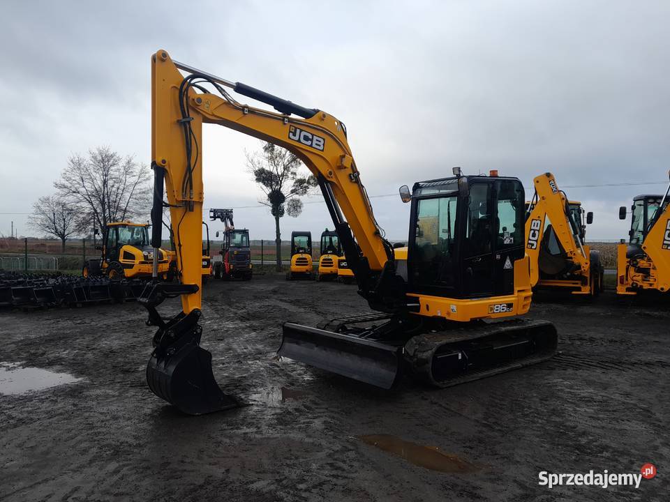 JCB 86C2 2020R KOPARKA 8TON KUBOTA VOLVO CAT Krotoszyn sprzedam