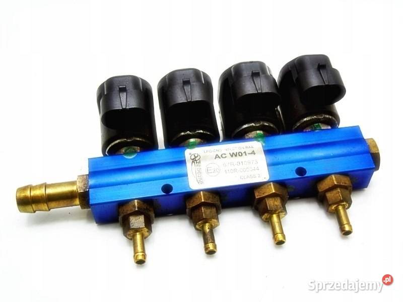 LISTWA WTRYSKI LPG MERCEDES 16 A140 W168 AKLASA Sosnowiec