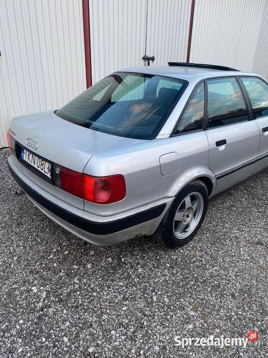 Audi 80 B4 20abt LPG 1992r srebrny