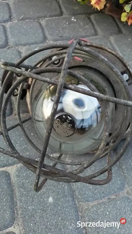 Lampa industrialna OMG200 Polam Wilkasy 1985r