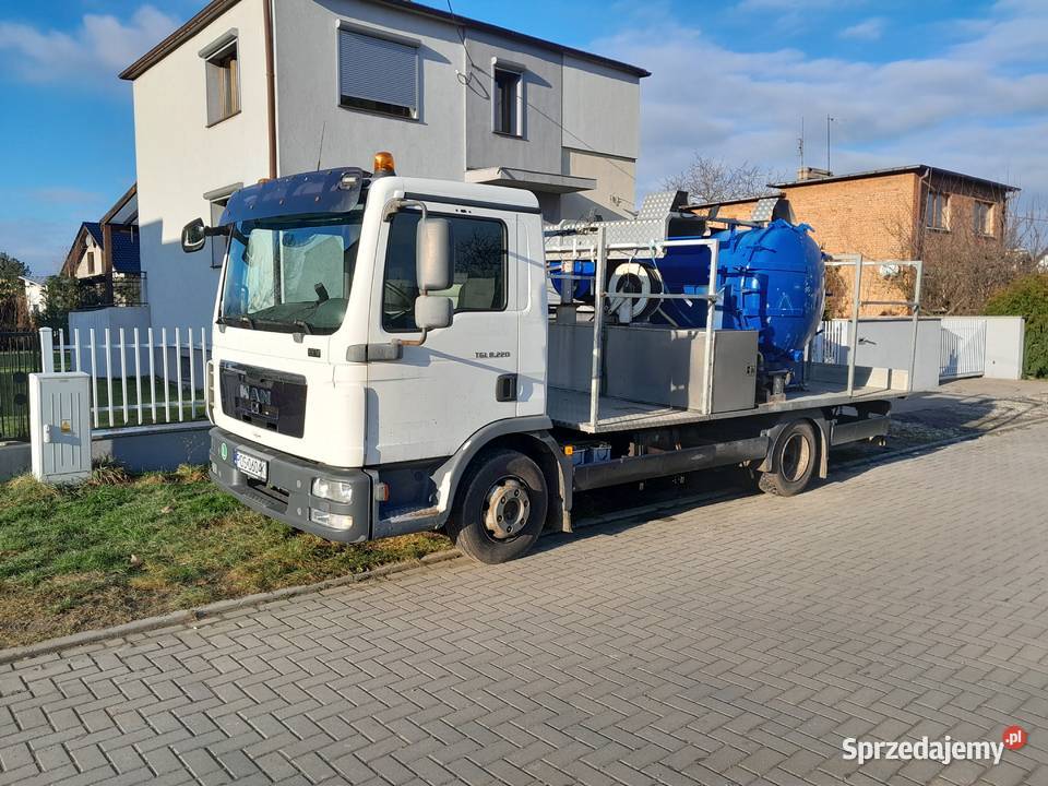 Samochód auto pojazd asenizacyjny Man TGL 8210 Ostrów Wielkopolski