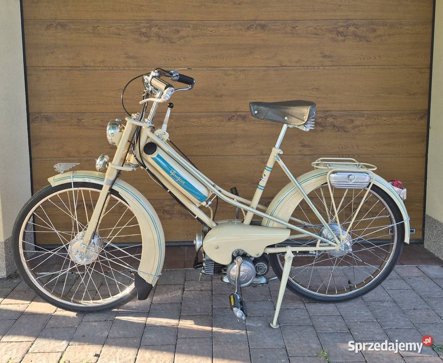Rower z silnikiem Peugeot Rok produkcji 1952 Busko-Zdrój