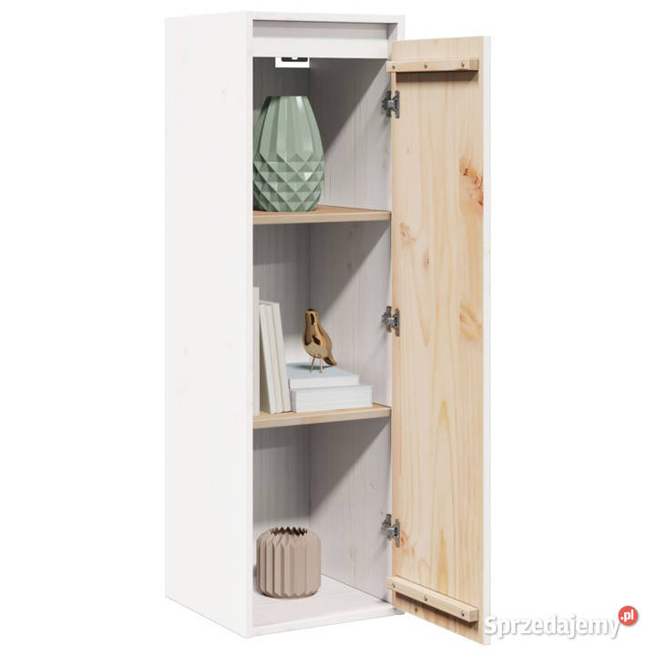 Szafki ścienne 2 białe 30x30x100 drewno sosnowe Warszawa