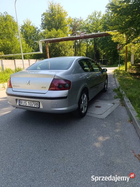 Peugeot 407 20 HDi Sedan Skóry Niski przebieg diesel Jasło sprzedam