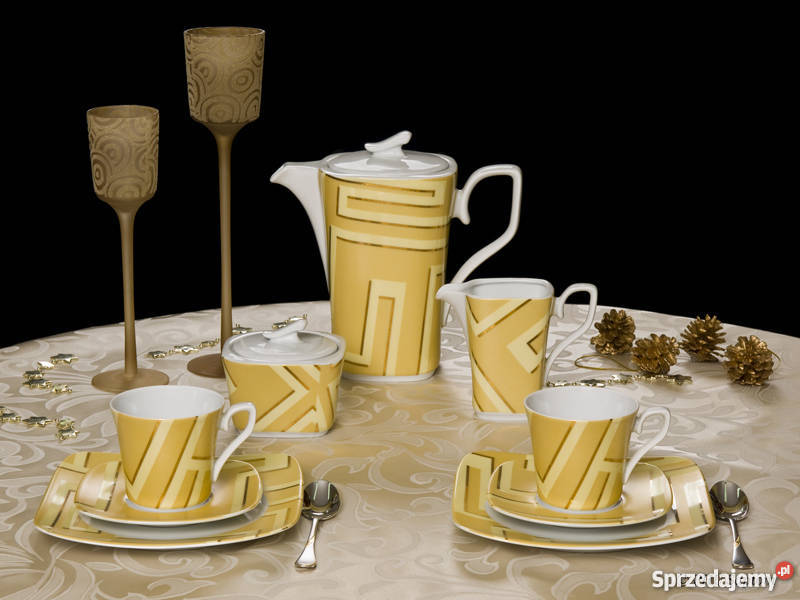 Serwis obiadowy Etna Wezuwiusz nowoczesna Wałbrzych