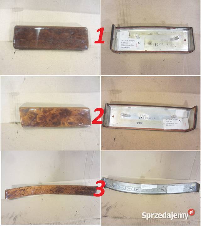 Dekory drewno detale listwy ozdobne BMW E39 Szczecin