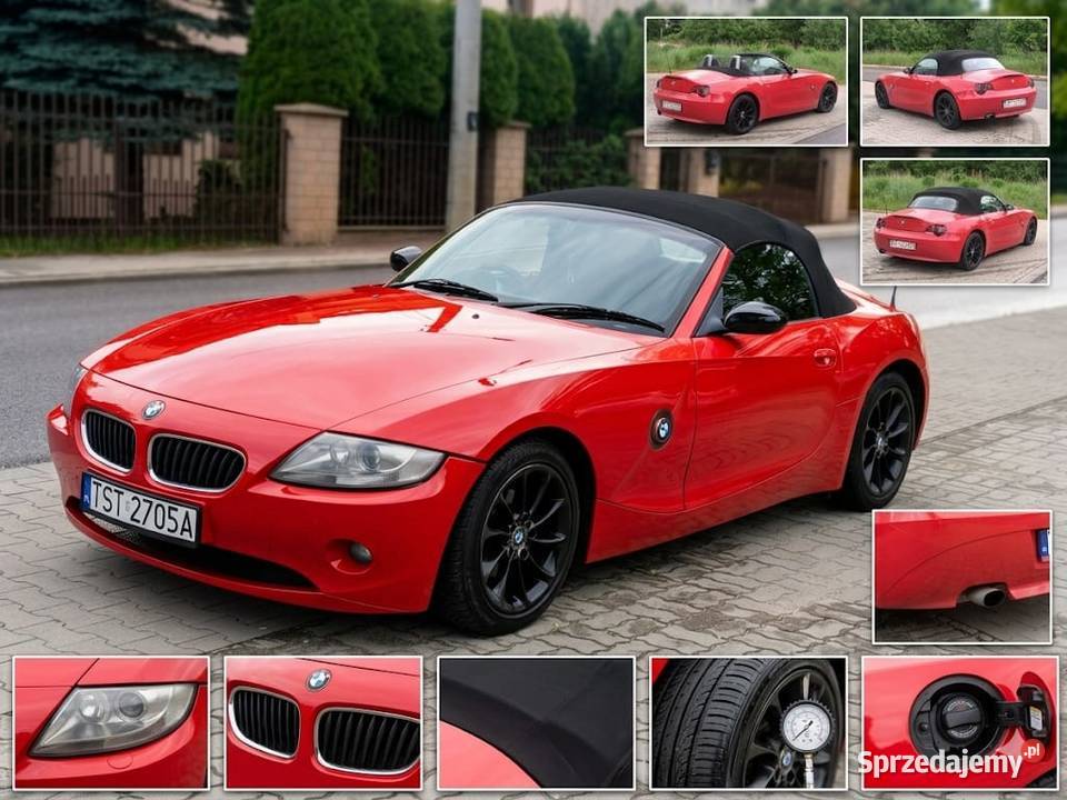 BMW Z4 2006r 20 Benzyna Zarejestrowany w Anglik elektryczne lusterka świętokrzyskie Starachowice