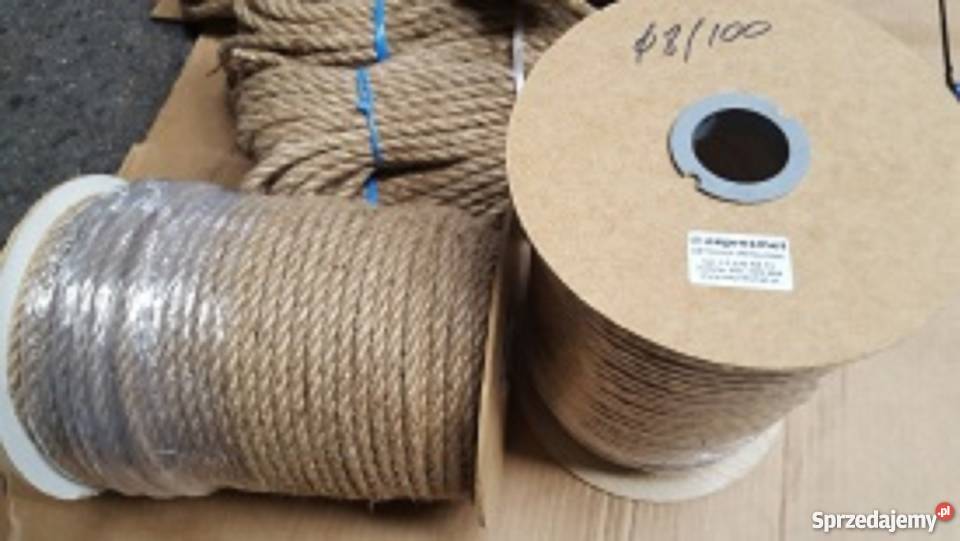 Lina jutowa 20mm100metrówlina małopolskie Wieliczka sprzedam
