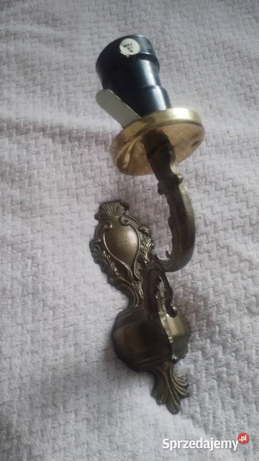 Mosiężny kinkiet Kolbuszowa