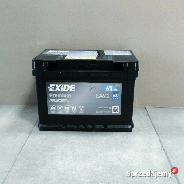 Akumulator Exide Premium 61Ah 600A PRAWY PLUS Kalisz