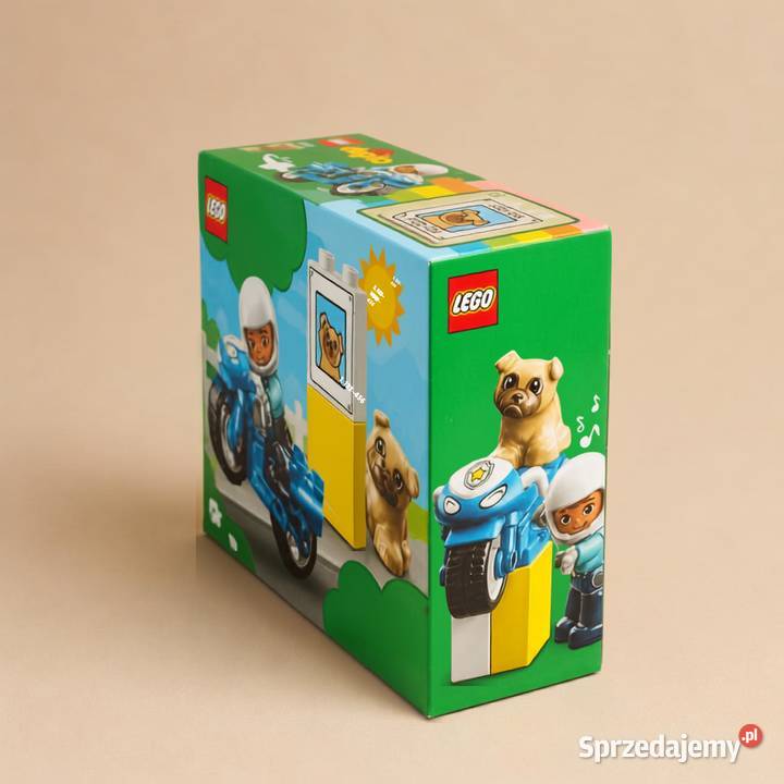 LEGO DUPLO 10967 Motocykl policyjny Pies zaginął Lublin sprzedam