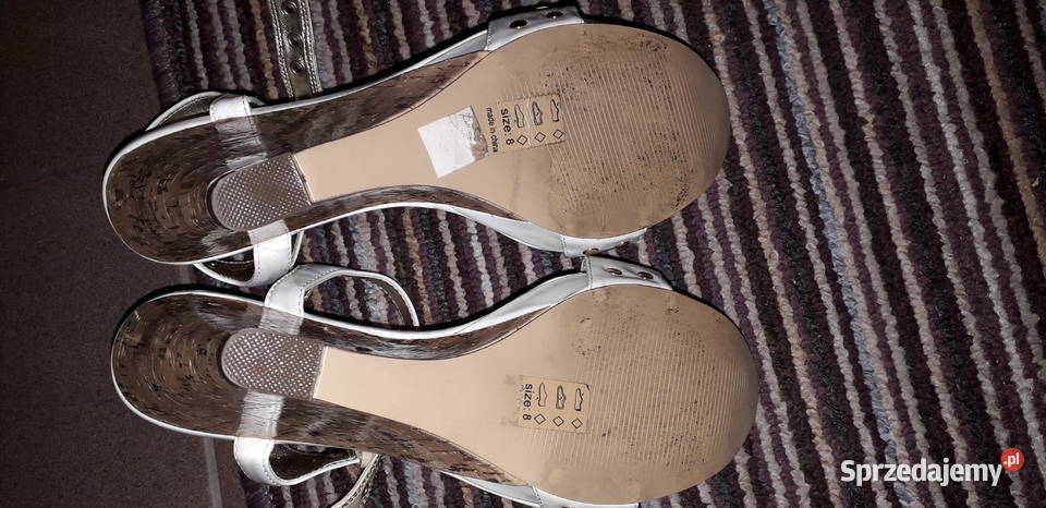 BUTY Damskie na koturnie rozmiar 38 Białystok