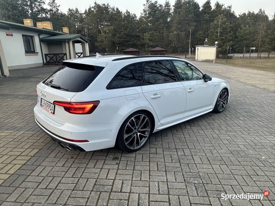 Audi S4 B9 niski przebieg idealny stan biały Biała Podlaska