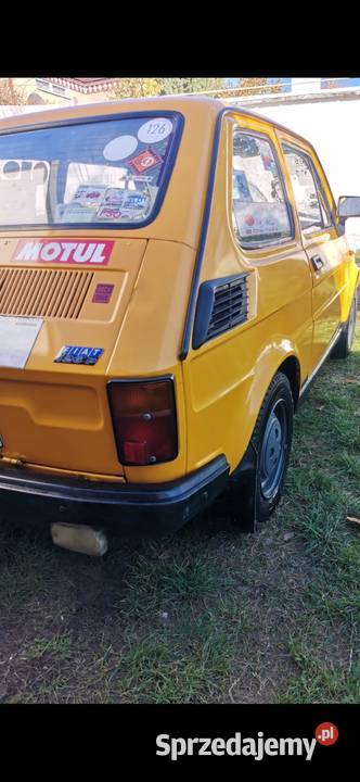 Fiat 126p zarejestrowany ważne OC Klembów